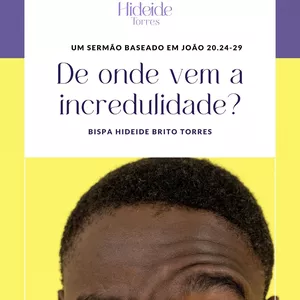 Imagem de capa para o Ebook De onde vem a incredulidade?