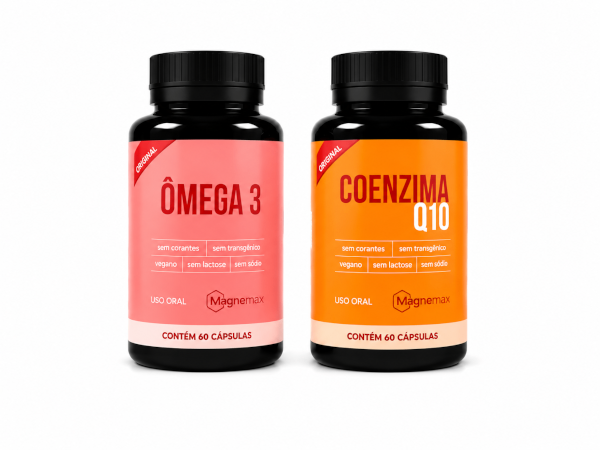 Kit 1 Ômega 3 1 Coenzima Q10 60 Cápsulas