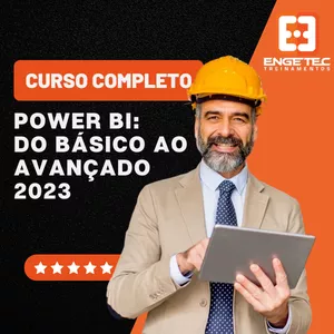 Imagem de capa para o Curso online Power Bi do básico ao avançado 2023