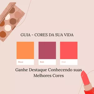 Imagem de capa para o Ebook Guia - Cores da sua Vida 