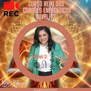 Imagem do curso Curso Reiki dos Cordões Energéticos - Nível 1 e 2 - GRAVADO