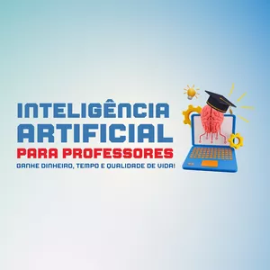 Imagem de capa para o Curso online Inteligência Artificial para Professores