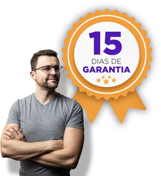 15 dias de garantia. Foto do Samuel Silva