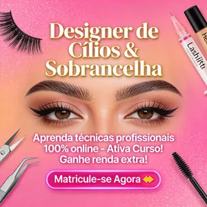Imagem do curso Designer de Cílios & Sobrancelha