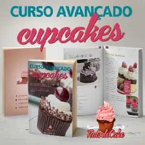 Imagem de capa para o Ebook Apostila de Cupcakes