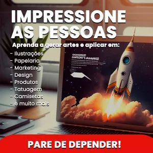 Imagem do curso Ganhe dinheiro de verdade criando artes incríveis com I.A. em minutos.