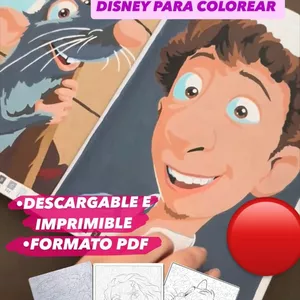 Imagen de portada para Ebook +2.000 PÁGINAS PARA COLOREAR DE DISNEY