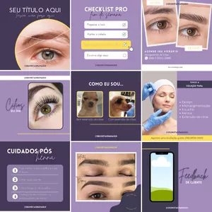 Canva para Design de Sobrancelhas e Lash Designer