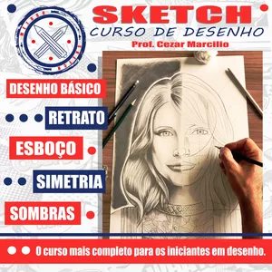 Imagem do curso Método Sketch - Retrato Realista