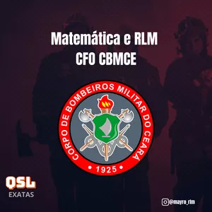 Imagem do curso Matemática e RLM CFO CBMCE