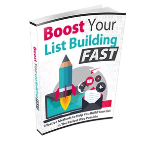 Cover image for Ebook Boost Your List Building Fast
