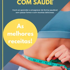 Imagem de capa para o Ebook RECEITAS - EMAGREÇA COM SAÚDE