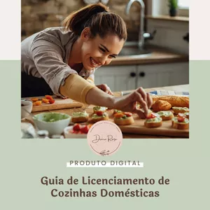 Imagem de capa para o Ebook Guia de Licenciamento de Cozinhas Domésticas