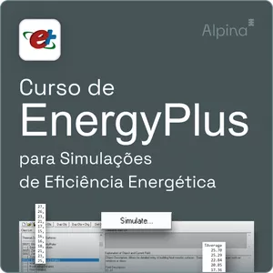 Imagem de capa para o Curso online Curso de EnergyPlus para Simulações de Eficiência Energética