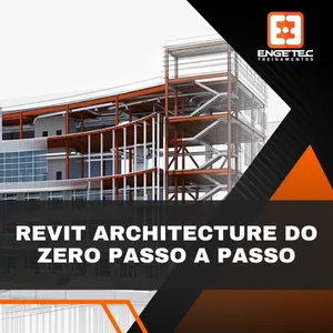 Imagem de capa para o Curso online Revit Architecture do Zero Passo a Passo