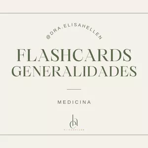 Imagen de portada para Ebook FLASHCARDS MEDICINA - GENERALIDADES