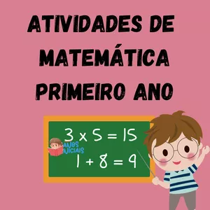 Imagem de capa para o Ebook Atividades de Matemática para 1º Ano