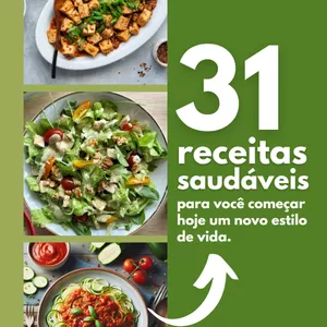 Imagem de capa para o Ebook 31 RECEITAS PARA SECAR