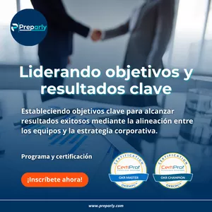 Imagen de portada para Curso online Curso OKR: Liderando la creación de objetivos y resultados clave