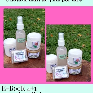 Imagem de capa para o Ebook Linha de arroz, kit de cremes + brinde