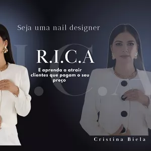 Imagem de capa para o Curso online NAIL DESIGNER RICA