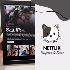 Imagem de capa para o Curso online Template Página da Netflix | Melhor Mãe — Editável no Canva e pronto para imprimir