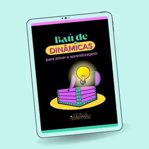 Imagem de capa para o Curso online [Ebook]  Baú de Dinâmicas para ativar a aprendizagem
