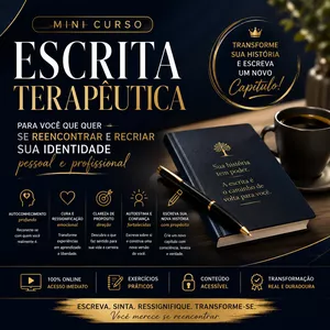 Imagem do curso Mini curso Escrita Terapêutica