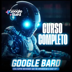 Imagem de capa para o Curso online Google Bard - Inteligência artificial do google