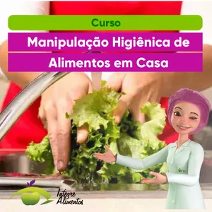 Imagem do curso Curso de Manipulação Higiênica de Alimentos em Casa