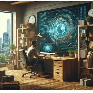 Imagem de capa para o Ebook Do Zero ao Tech:  Guia Prático para Iniciantes na Carreira Tecnológica.