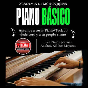 Imagen de portada para Curso online Clases de Piano o Teclado para Niños, Jóvenes, Adultos, Adultos Mayores Módulo 1 de 8 Clases 1-2-3