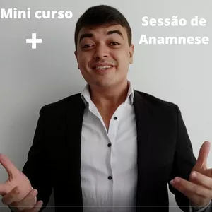 Imagem de capa para o Curso online Mini curso Supere a Ansiedade + Comprovante de Sessão de Anamnese