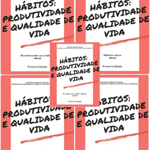 Imagem de capa para o Ebook Série Desenvolvimento Pessoal: Hábitos - Produtividade e Qualidade de Vida