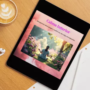 Imagen de portada para Ebook CALMA INTERIOR: Recupera tu amor propio y vuelve a ti, sin culpa ni exigencias.