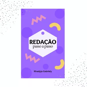Imagem de capa para o Ebook Redação passo a passo - Como fui de 580 a 960 na redação do Enem?