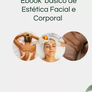 Imagem de capa para o Ebook Ebook básico de Estética Facial e Corporal