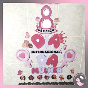 Imagem de capa para o Ebook PAINEL DIA DA MULHER - 8 DE MARÇO 