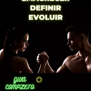 Imagem de capa para o Ebook Emagrecer, definir e evoluir