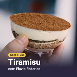 Imagem de capa para o Curso online Tiramisu com Flavio Federico