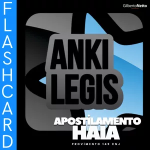 Imagem de capa para o Curso online Flashcard Apostilamento de Haia | AnkiLegis | Professor Gilberto Netto
