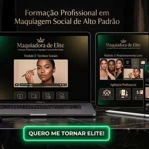 Imagem do curso CURSO MAQUIAGEM DE LUXO ELITE