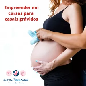 Imagem de capa para o Curso online Empreender em cursos para casais grávidos