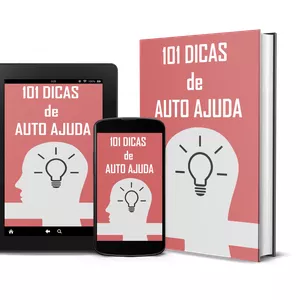 Imagem de capa para o Ebook E-BOOK PLR - 101 DICAS DE AUTO AJUDA