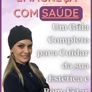 Imagem de capa para o Ebook Emagreça com Saúde | Um Guia Completo para Cuidar da Sua Estética e Bem-Estar