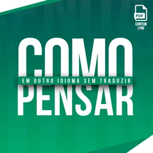 Imagem de capa para o Ebook Como Pensar em Outro Idioma Sem Traduzir - Jadestudy