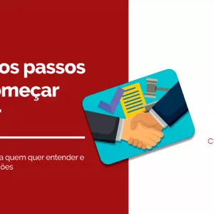 Imagem de capa para o Ebook Primeiros passos para começar a licitar