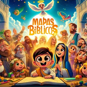 Imagem de capa para o Ebook Mapas Mentais de Personagens Bíblico - Católico 