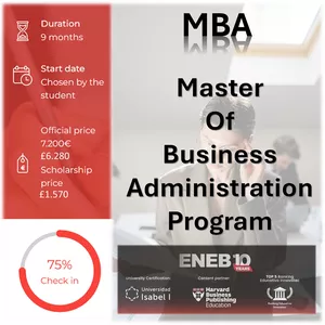 Cover image for Online course MBA - Master of Business Administration 