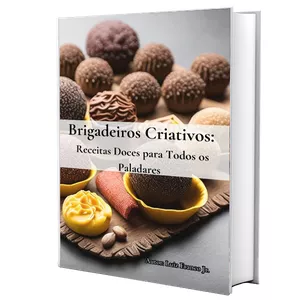 Imagem de capa para o Ebook Brigadeiros Criativos - Receitas para todos os Paladares